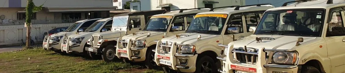 Company fleet parked together